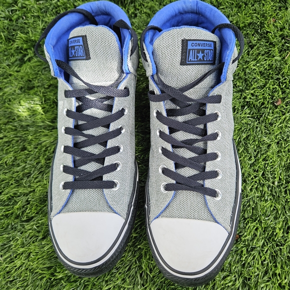 Converse Chuck Taylor All Star High Top Gray Blue – Unisex Men’s 11 / Women’s 13